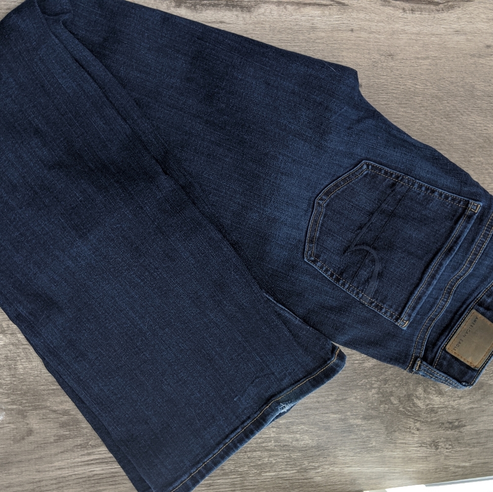 American Eagle Dark Wash Favorite Boyfriend Jeans